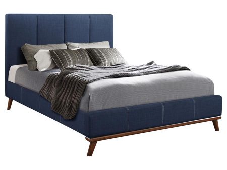 Charity - Upholstered Panel Bed Supply