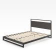 Suzanne Metal and Bamboo Platform Bed Frame Fashion