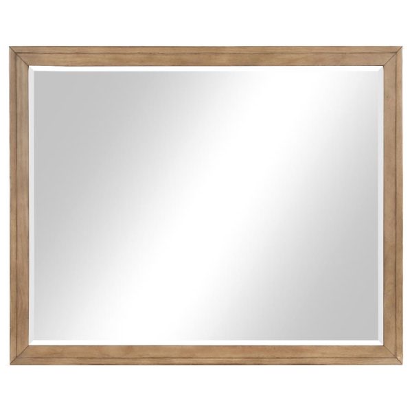 Taylor - Dresser Mirror - Light Honey Brown Online now