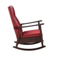 Raina - Rocking Chair - Red   Espresso Online