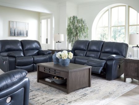 Leesworth - Ocean - 3 Pc. - Power Reclining Sofa, Power Reclining Loveseat, Power Rocker Recliner Sale