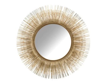 Gold Accent Mirror- Model #1318 For Cheap