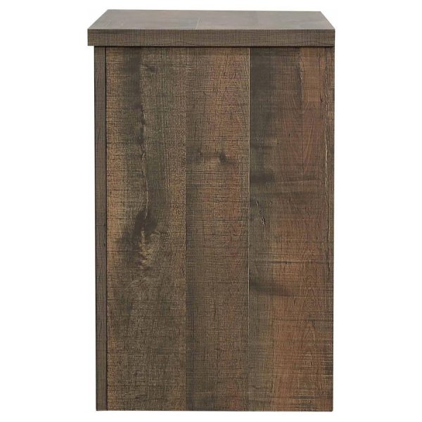 Frederick - 2-Drawer Nightstand - Weathered Oak Online Hot Sale