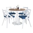 Dakota Charlotte - 5 Piece Contemporary Design Dining Set Fashion