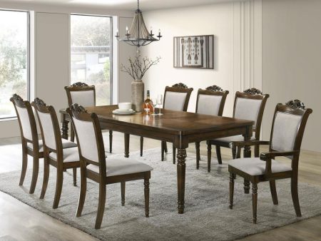 Willowbrook - 9 Piece Rectangular Dining Table Set - Chestnut Online now