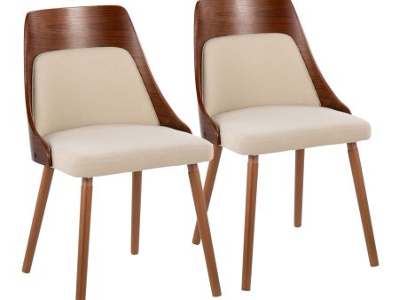 Anabelle - Mid-Century Modern Chair (Set of 2) Online Hot Sale