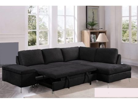 Pull Out Sectional Sofa Bed With Storage- Model Lyon Fashion