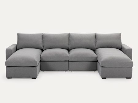 Jamison Double Chaise Sectional Sofa Cheap