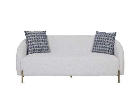 Rounded Sofa - White Online Sale