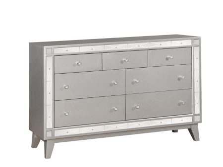 Leighton - 7-Drawer Dresser - Metallic Mercury Supply