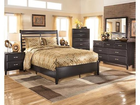 Ashley Furniture Kira Queen Panel Bed (293) click on the banner For Discount