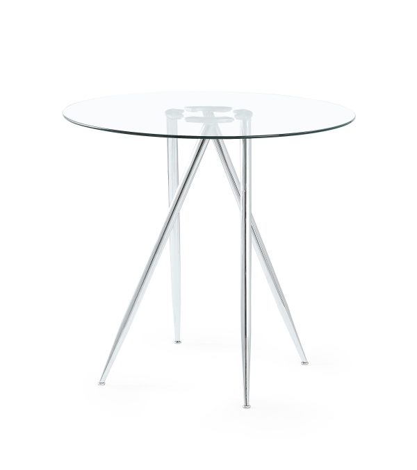 Vice - Bar Table - Chrome Online now