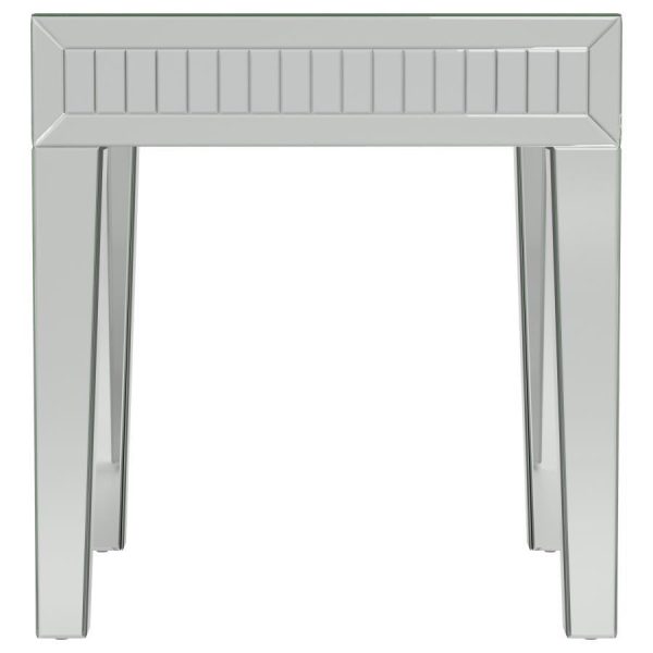 Whitfield - Square End Table - Silver on Sale