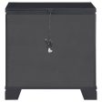 Cappola - 2-Drawer Nightstand - Black Online now