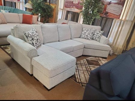 Curved Sectional Sofa- 100% Canadian Made- Customizable Choose Your Colour & Material- Model Lexi Online Sale