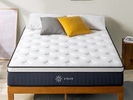 Zinus Orthopedic Supreme Zero-Motion 10” (25cm) Euro Top Mattress Online now