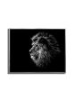 Wild Life Lion Head Canvas- Frame Optional- Model #4837234 For Cheap