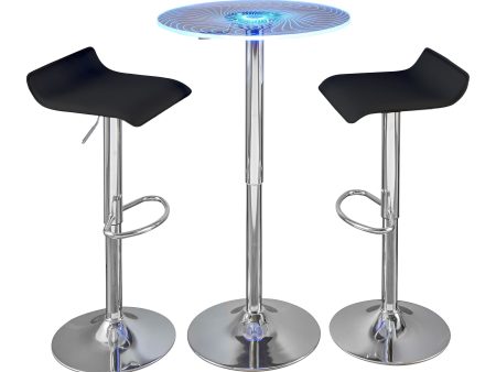 Spyra Ale - 3 Piece Contemporary Adjustable Bar With Up Set on Sale