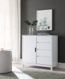 White Storage Cabinet- Model #18018 Hot on Sale