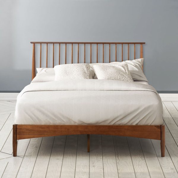 Linda Wood Platform Bed Frame Discount