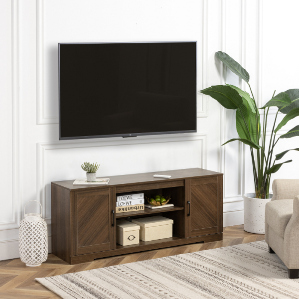 Zinus Bennett TV Stand with Storage Cabinet Cheap