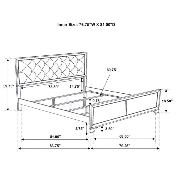 Beaumont - Wood Panel Bed Fashion