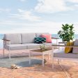 Zinus Pablo Outdoor Sofa with Waterproof Cushions Online Sale