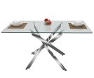 Glass Dining Table Only- Model Justin on Sale