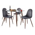 Clara Pebble - 5 Piece Mid Century Modern Dining Set For Discount