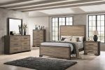 Baker - 6-Drawer Dresser With Mirror - Light Taupe on Sale