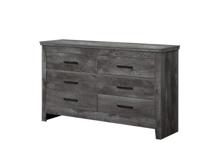 Vidalia - Rustic Dresser - Gray   Oak Fashion