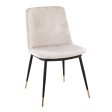 Wanda - Contemporary Chair (Set of 2) - Black   Beige Supply