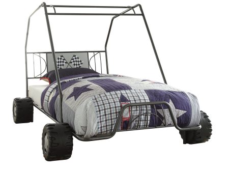 Xander - Twin Go Kart Bed - Gunmetal Discount