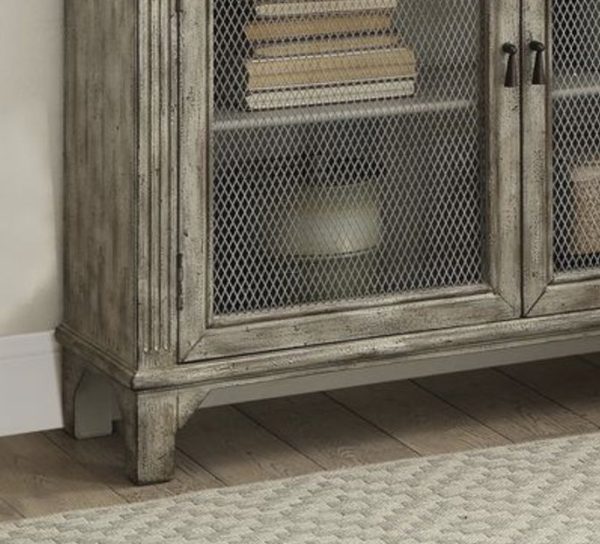 Vernon - Weathered Console Cabinet - Gray on Sale