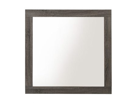 Avantika - Rustic Mirror - Gray   Oak Online now