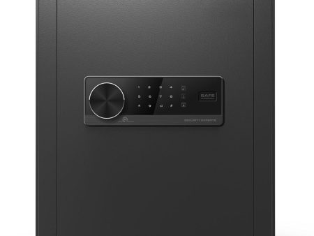 1.7 Cubic Feet Steel Safe, With Dual Alarms And Digital Touch Screen For Homes, Hotels, Offices And More - Black Fashion