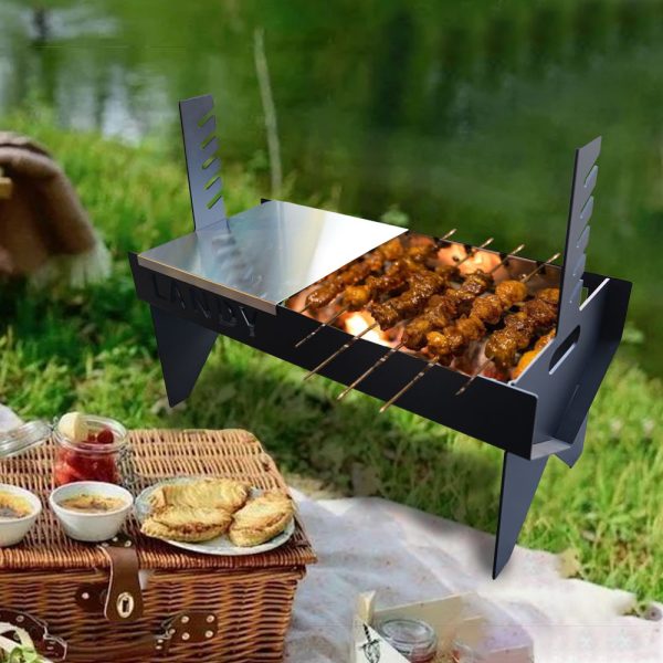 Barbecue Gear, Bbq, Barbecue Stove, Smart Grill, Fire - Black Cheap