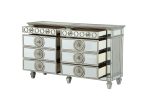 Varian - Mirrored Dresser - Silver Online Sale