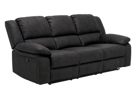 Marshall - Reclining Sofa - Black For Discount