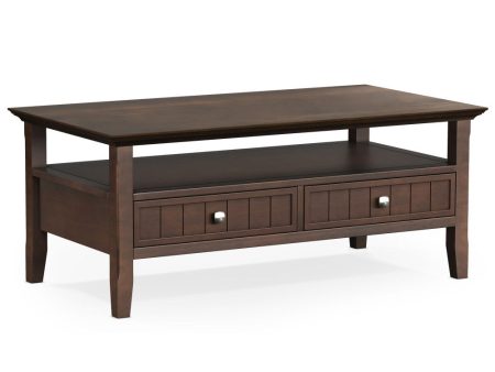 Acadian - Coffee Table With Drawer - Brown Fashion