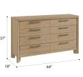 Clove - 8 Drawer Dresser - Tan Sale