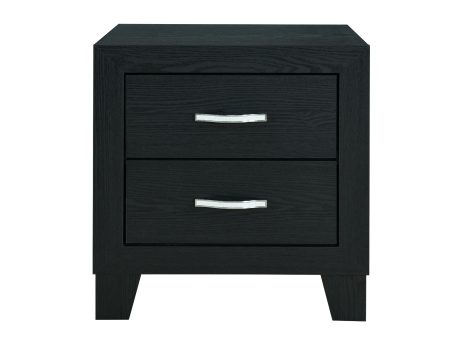 Carlos - Nightstand - Black For Sale