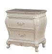 Chantelle - Nightstand With Granite Top - White Online Hot Sale