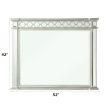 Varian - Mirrored Designed Mirror - Silver on Sale