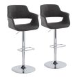 Vintage Flair - Mid Century Modern Adjustable Barstool (Set of 2) For Discount