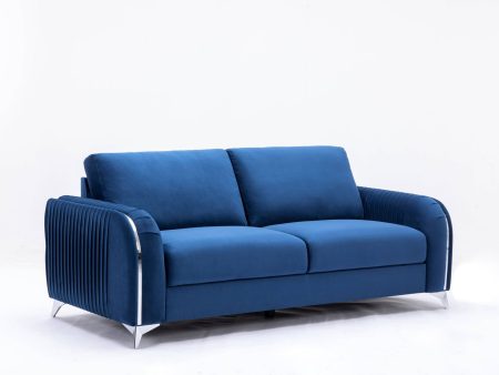 Wenona - Velvet Sofa Supply