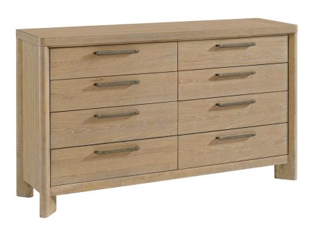 Clove - 8 Drawer Dresser - Tan Sale