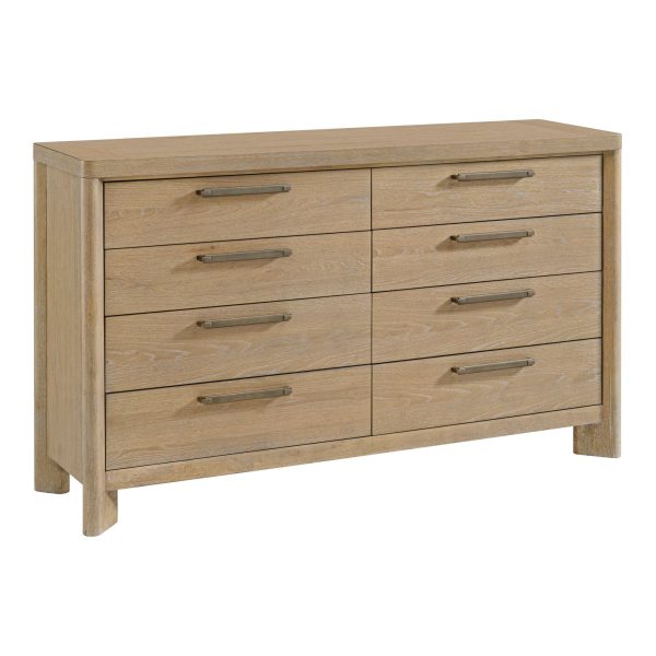 Clove - 8 Drawer Dresser - Tan Sale