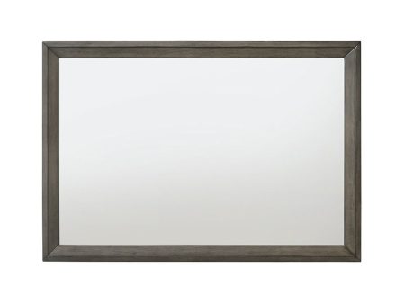 Escher - Mirror - Gray   Oak For Discount