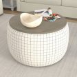 Revel - Storage Ottoman - White Discount